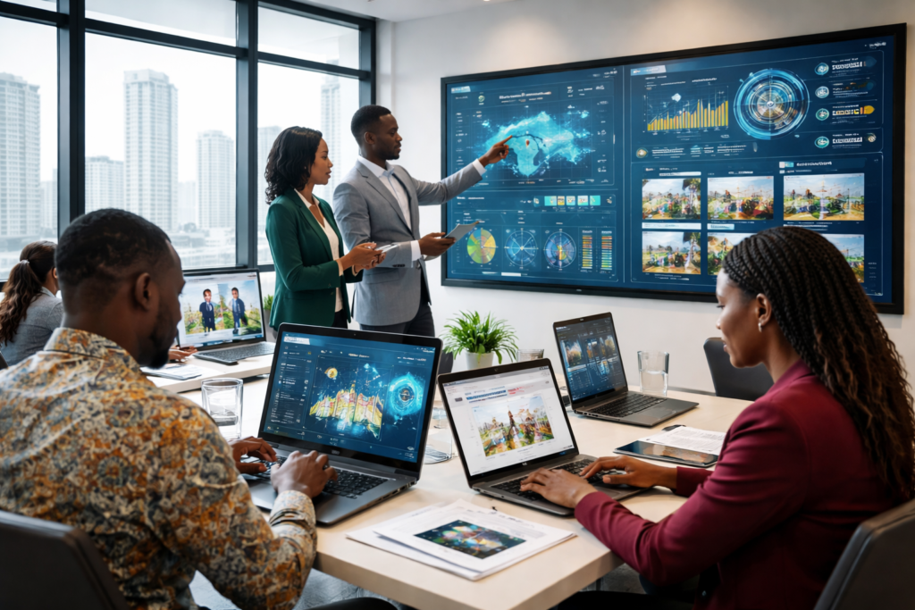 Digital tools and AI platforms transforming real estate transactions in Nigeria.