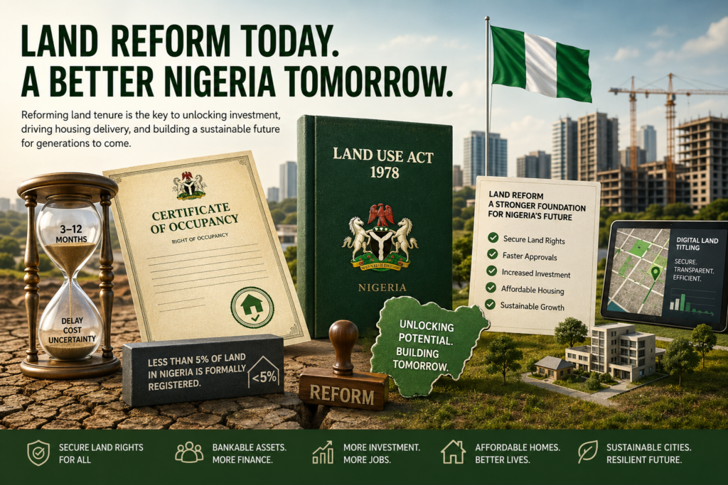 Nigeria land tenure reform real estate