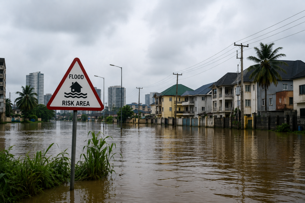 nigeria flood risk real estate 2026 urban flooding lagos.