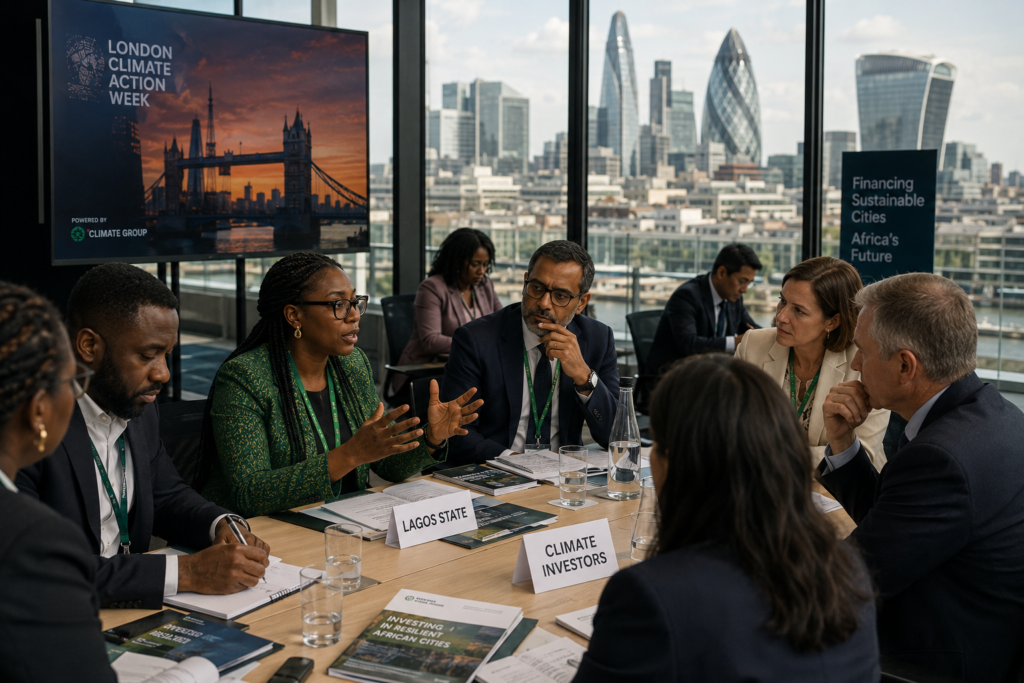 Africa climate finance funding gap sustainable investment London Climate Action Week