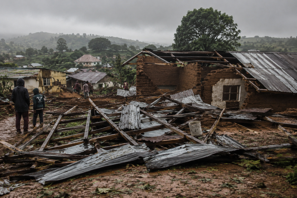 Rainstorm Damage in Bokkos, Plateau State