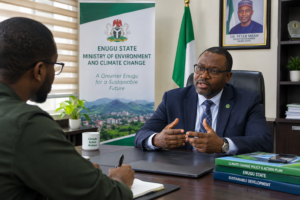 enugu climate change department Dr. Arum Nnamdi director interview